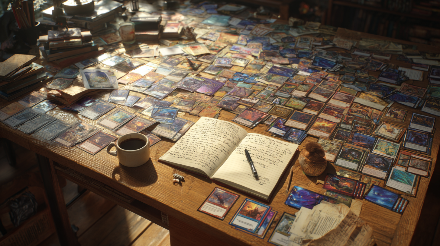 Magic: The Gathering deck building guide with cards and strategy