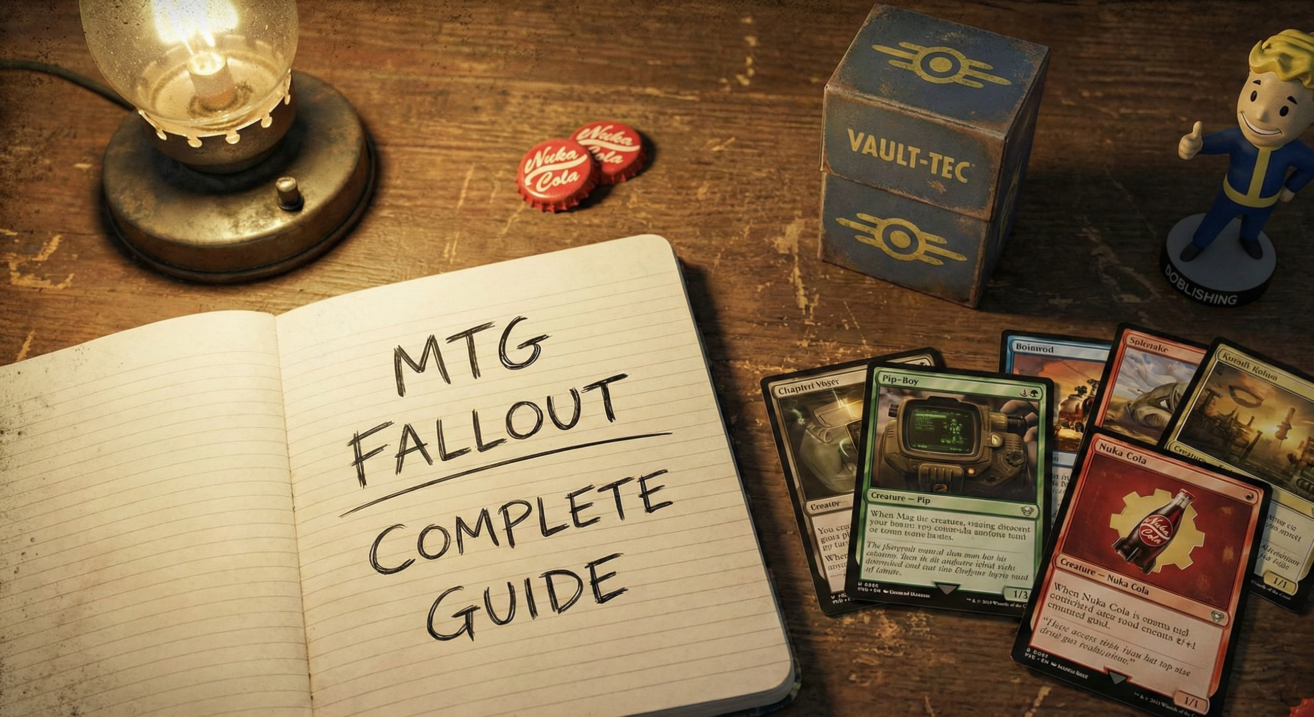 Magic: The Gathering Fallout complete guide featuring all four Commander decks and mechanics