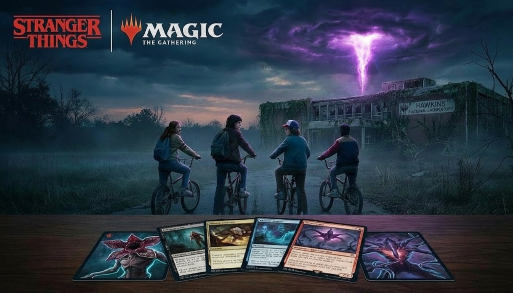 MTG x Stranger Things Secret Lair Hero Image